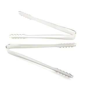 Pinzas para Hielo de Acero Inoxidable de Calidad Deluxe con Forma de Concha, Pinzas Metálicas Multiusos para Servir en Bares y Cocinas - Product Image 1