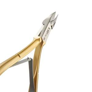 Coupe-ongles professionnel en acier inoxydable D.501, lame plate droite pour ongles épais, emballage sous blister, haute durabilité - Product Image 4