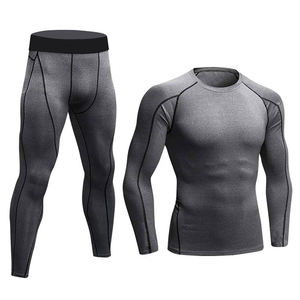 Traje de Compresión Deportivo Personalizado para Hombre, de Secado Rápido y Transpirable, para Gimnasio, MMA, Rashguard, Chándal de Secado Rápido Personalizado para Hombre - Product Image 2