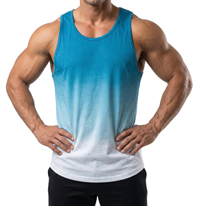 Wholesale Custom Gym Tank Top For Men Muscle Fit Sleeveless Shirt Casual Wear Fitness Workout Activewear Supplier Vest Tank Tops - Product Image 6