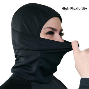 Masque de ski d'hiver en laine épaisse, protection faciale chaude, équipement anti-vent et anti-froid pour l'extérieur, cagoule de cyclisme - Product Image 5