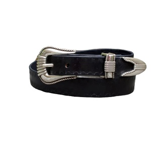 เข็มขัดวินเทจสำหรับผู้ชายเข็มขัดหนังแท้เข็มขัดหนังคาวบอยสำหรับผู้ชายดีไซน์เนอร์แฟชั่นลำลองคุณภาพสูง - Product Image 1