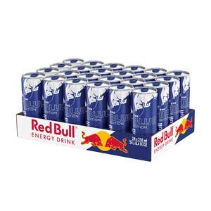 Bebida Energética Premium Red Bull Edición Azul con Suave Sabor a Arándano, Aumenta la Energía, la Concentración y la Resistencia - Product Image 1