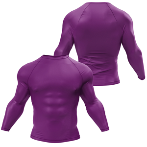 Camiseta de Compresión de Manga Larga para Hombre BWI, Sublimada, de Secado Rápido, Spandex y Poliéster, Talla Adulto - Product Image 5