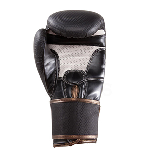 Guantes de Boxeo de Cuero Personalizados Antideslizantes con Cierre de Velcro para Hombres y Mujeres, Equipo Duradero para Entrenamiento y Fitness - Product Image 4