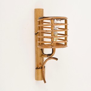 Nordic <b>wall</b> mounted light fixtures lowest price decor <b>sconce</b> lamp shade natural rattan <b>sconces</b> - Product Image 1