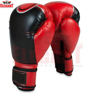 Guantes de Boxeo de Diseño Dividido en Negro y Rojo, de Alto Rendimiento, Directo de Fábrica, con Marca Privada Personalizada, Precio al por Mayor - Product Image 3
