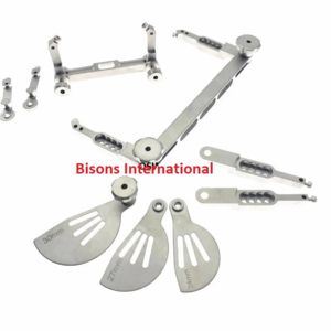 BISONS Wholesale TPLO Jig and Saw Guides Set with Small & Large Guides – Instruments chirurgicaux orthopédiques vétérinaires - Product Image 1