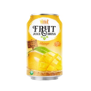 300ml Mango Juice Drink Original Taste OEM Private Label Canned <b>Beverage</b> by Vietnam Manufacturer Halal Certified - Product Image 1
