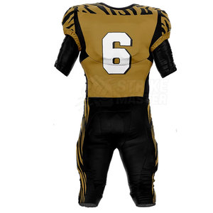 Tenues de football américain pour équipes, service OEM, ensemble de vêtements de sport professionnels en polyester, couleurs personnalisées, graphiques d'équipe - Product Image 6