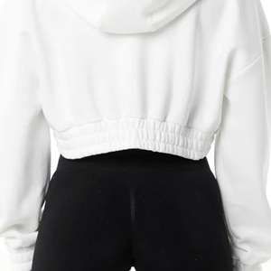 Sweat-shirt à capuche personnalisé pour femme, couleur unie, 100% coton molletonné, hiver, personnalisable à l'avant - Product Image 6