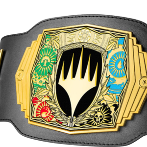 Custom Magic-Themed Championship Belt Exclusive High-Quality Title Belt with Colorful Design Ideal for Collectors and Events - Product Image 4