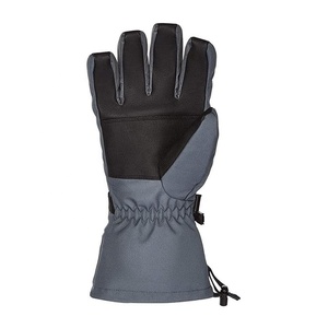 Fournisseur direct d'usine, nouvelle conception de gants de ski en cuir, couleur et logo personnalisés, imperméables, coupe-vent, isolés, à doigts complets - Product Image 3