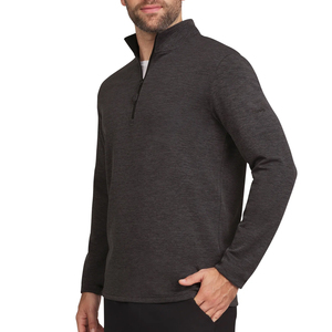 Sudadera Premium para Hombre con Cierre de Cremallera de un Cuarto, Manga Larga, Informal, Deportiva, Suave y Elástica, Venta al por Mayor de Fábrica - Product Image 4