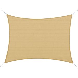 Tenda Parasole Rettangolare Portatile da Esterno 20FT X 13FT, Vela Parasole con Motivo a Triangoli in Tela, Rete per Privacy - Product Image 1