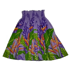 Women <b>Hawaiian</b> Island Floral Maxi <b>Skirt</b> Tropical Beach Autumn Vacation Casual Lightweight Flowy <b>Skirt</b> Custom Embroidery 100% - Product Image 4