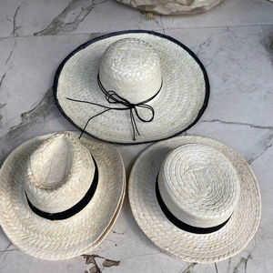 Sombreros de paja hechos a mano en Vietnam, de gran tamaño, coloridos, con logo personalizado para deportes, fiestas informales, bodas, cumpleaños, regalos, restaurantes - Product Image 1