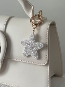 Handmade Floral Embroidery Beaded <b>Keychain</b> with Artistic Design for Key Holder Handbag Charm and Backpack Accessory - Product Image 2