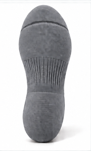 Chaussettes en coton jacquard décontractées en gros, broderie personnalisée du logo, chaussettes montantes tricotées de haute qualité, chaussettes de sport rembourrées pour homme - Product Image 4