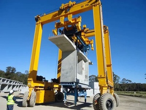 Grúa Goliath de 900 Toneladas para Reparación de Compuertas de Presas Hidroeléctricas, Grúa Portátil Montada sobre Rieles, Elevación de 30m, SEVENCRANE - Product Image 4