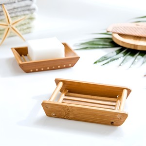 Plat à savon en bois bambou, 24 pièces, hygiène du Vietnam - Product Image 1