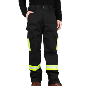 Hi Vis Multi-Pockets Safety Pants Industrial OEM <b>Work</b> <b>Trousers</b> Men Water-Proof Windproof Reflective CE Certified Anti-Bacterial - Product Image 1