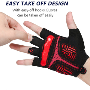 Guantes de Ciclismo Unisex de Media Mano de Alta Calidad con Función Antideslizante, Logotipo Personalizado, Venta al Por Mayor para Deportes al Aire Libre para Ciclistas - Product Image 6