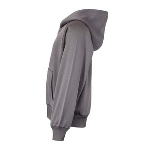 Pantalones Deportivos Unisex de Algodón Gris, Cintura Elástica, Corte Regular, Largos, Color Sólido, Casuales, Transpirables, para Otoño - Product Image 3