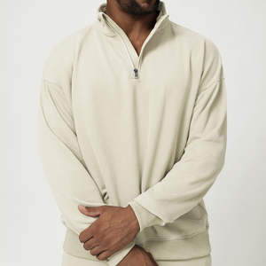 Wholesale New Design OEM Custom 100% Cotton Fleece Men's <b>Pullover</b> Sweatshirt <b>Jumper</b> O Neck Front Breathable Quick Dry Winter - Product Image 1