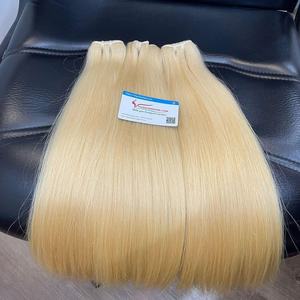 Extensiones de cabello humano vietnamita trama recta rubia precio al por mayor Super suave sedoso sin enredos grande en stock de alta calidad - Product Image 4