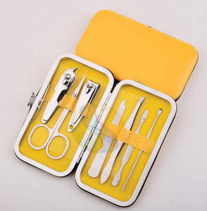 Ensemble de manucure et pédicure de qualité supérieure, 7 pièces, kit de beauté en acier inoxydable de haute qualité, personnalisable, design professionnel - Product Image 4