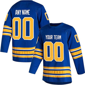 Maillot de hockey sur glace professionnel respirant de qualité supérieure, fabriqué sur mesure, en polyester à séchage rapide, idéal pour le printemps - Product Image 6