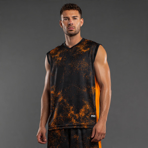 Ropa de Entrenamiento, Chaleco Sublimado, Ropa Deportiva, Camisetas de Baloncesto, Camisetas Sublimadas, Camisetas de Baloncesto Reversibles para Hombre - Product Image 1