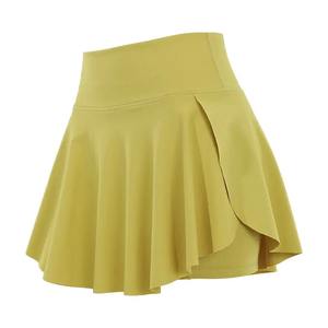 Jupe-short de golf athlétique unie personnalisée, tenue de pickleball, mini-jupe plissée taille haute pour femme avec poches - Product Image 2