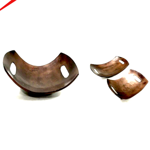 Plato de Hojas de Aluminio Chapado en Oro Antiguo, Elegante, para Navidad, Cumpleaños, Bodas, Superventas - Product Image 5