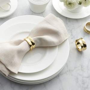 Anneau de serviette en métal décoratif fait main pour une mise en scène de table de luxe et l'aménagement d'événements - Product Image 6