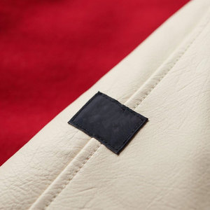 Varsity <b>Jacket</b> For Men Men's <b>Jacket</b> New Style <b>Long</b> Sleeves Crew Neck Collar Solid Color Quick Dry Breathable Covered Button - Product Image 2