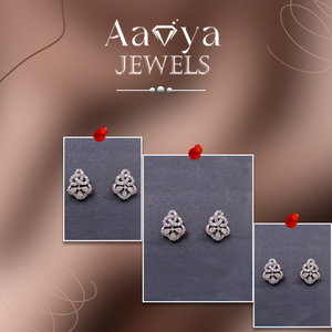 Boucles d'oreilles en diamant créé en laboratoire certifié pour femmes, bijoux de mariage élégants, acheter directement auprès d'un fournisseur indien de confiance - Product Image 2