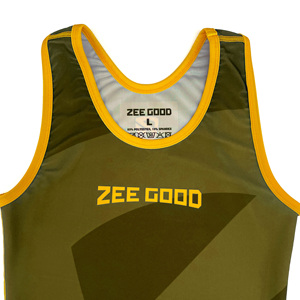 High Quality Men's Powerlifting Wrestling <b>Singlets</b> Cheap <b>Weightlifting</b> Suit <b>Singlet</b> for Adults Martial Arts Wear - Product Image 3
