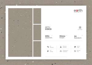 Azulejo de porcelana premium con acabado brillante para pisos y paredes, 600x1200 mm, 24x48, losa grande, diseño moderno de lujo para interiores y exteriores, hotel, villa - Product Image 3