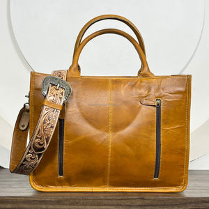 Bolso bandolera de hombro de cuero mecanizado a mano para mujer, bolsos de cuero de vaca de lujo, bolsos de mano diarios para mujer - Product Image 5