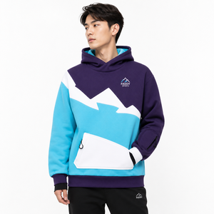 Sudadera con Capucha Impermeable Personalizada para Snowboard, para Hombre y Mujer, Forro Polar Térmico, Sudadera de Esquí, Chaqueta Holgada para Deportes de Montaña de Invierno - Product Image 5