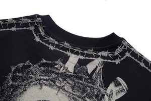 เสื้อสเวตเชิ้ตคอกลมสีดำ พิมพ์ลายพระเยซู แขนยาว ถักทอแบบพูลโอเวอร์ เหมาะสำหรับใส่ในฤดูใบไม้ร่วง ทรงปกติสำหรับผู้ใหญ่ - Product Image 3
