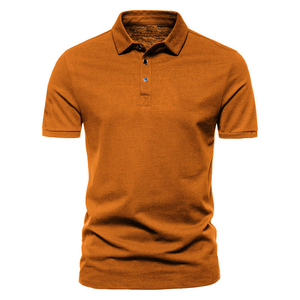 เสื้อโปโลผู้ชายผ้าฝ้ายมีสไตล์ นุ่มสบาย ใส่ลำลองได้ - Product Image 6