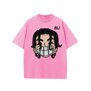 T-shirt décontracté personnalisé 100 % coton, haute qualité, respirant, séchage rapide, coupe oversize, tissu jersey 230 grammes, unisexe, manches courtes - Product Image 2