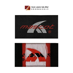 ป้ายผ้าดามัสก์แบบพับปลายตัดด้วยเลเซอร์สั่งทำพิเศษ คุณภาพพรีเมียม ราคาประหยัด สำหรับกระเป๋าและเสื้อผ้า ป้ายผ้าแบบสั่งทำได้ ซักล้างได้ - Product Image 2