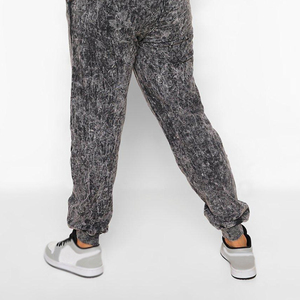 Pantalon de sport décontracté pour femme, idéal pour la course, l'entraînement et le jogging, pantalon long de sport pour femme, jogging délavé à l'acide - Product Image 5