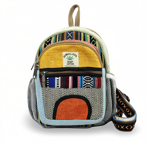 Hemp Cotton <b>Mini</b> <b>Backpack</b> Promotional Product - Product Image 2