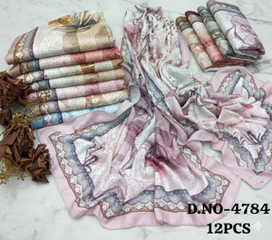 Découvrez l'élégance ultime avec notre collection de stoles en lin de qualité supérieure, ornées de plumes. Chic, doux et respirant pour tous - Product Image 3
