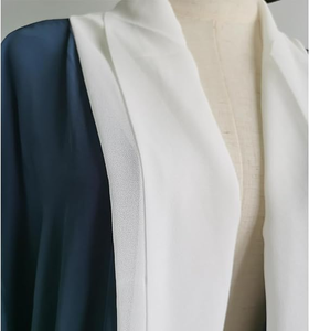 Superior Quality Middle Eastern <b>Islamic</b> Women's Abaya Cardigan Long Hidjab Robe Breathable Polyester Ankle Length OEM - Product Image 5